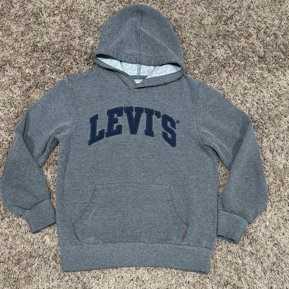 LEVI’S Boys Sweatshirt Hoodie Size M 10/12